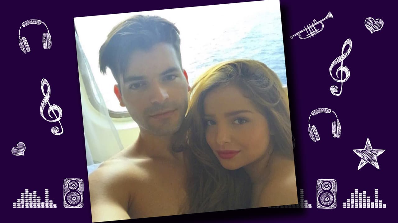 Adrián y Sandra se conocieron durante las grabaciones de la telenovela Rosario en 2013. El actor participó en el reality Protagonistas y es todo un galán. La relación de ambos es como todo un cuento de hadas. Ambos disfrutan compartir con la familia, practicar deportes extremos y mantenerse en forma. Adrián apoya 100 por ciento a Sandra en esta nueva aventura musical. Esta parejita y nos encanta y esperamos duren mucho tiempo.