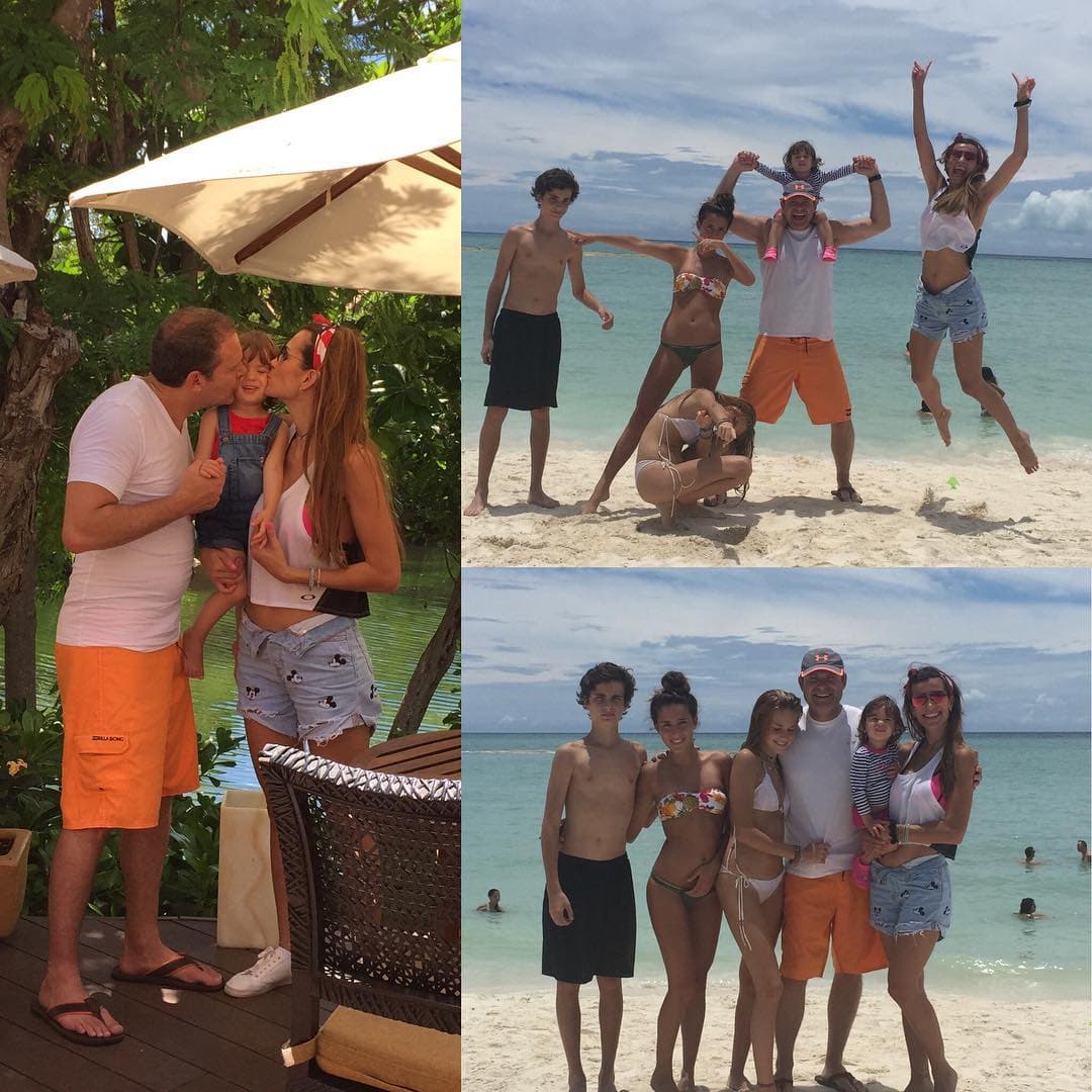 Alan Tacher y su familia viajan a las playas de México al menos una vez al año. Junto al mar han pasado increíbles aventuras.
