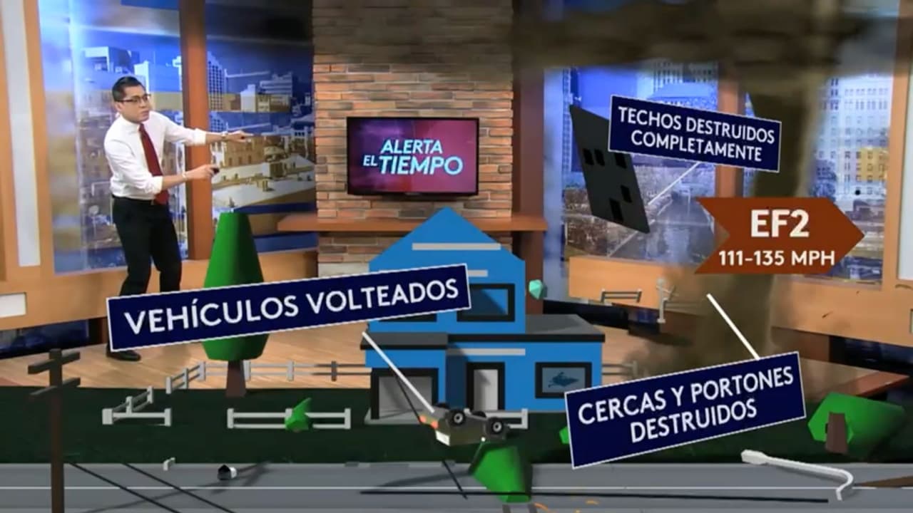 Gabriel Torres te explica cómo las diferentes categorías de tornados pueden causar destrucción a su paso.