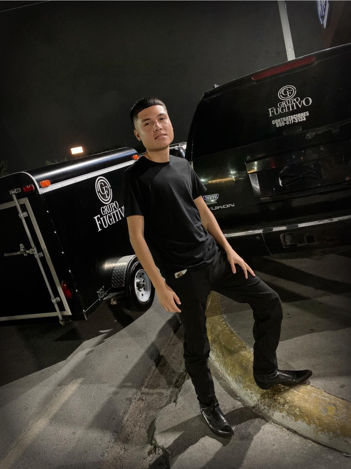 Carlos González, vocalista de Grupo Fugitivo, no desapareció.