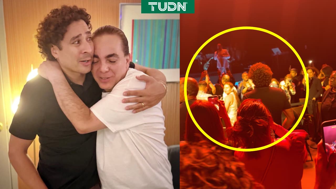 ¡Don Memo! Tremenda ovación a Ochoa en concierto de Cristian Castro