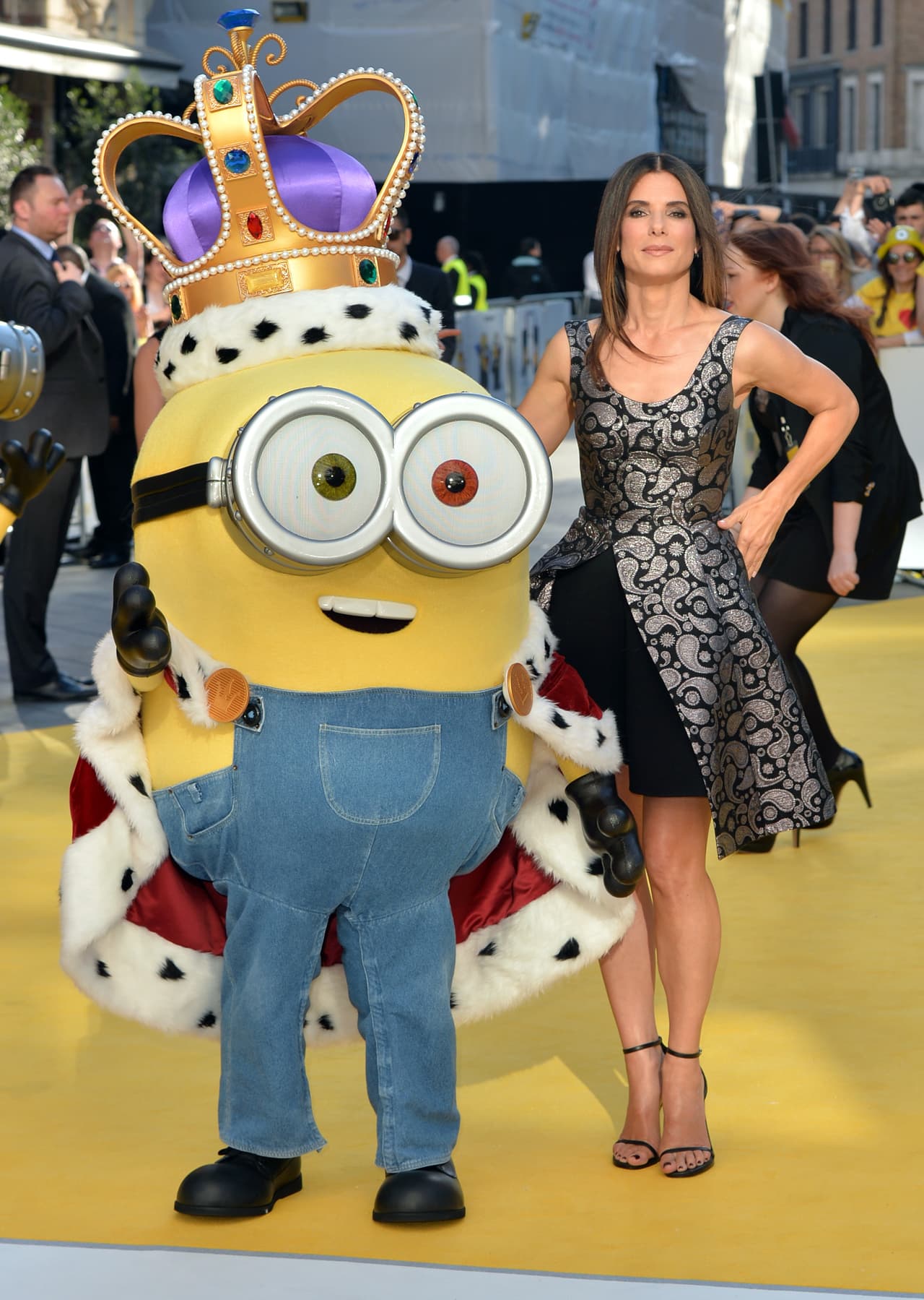 Sandra presta su voz como la villana en 'Minions'