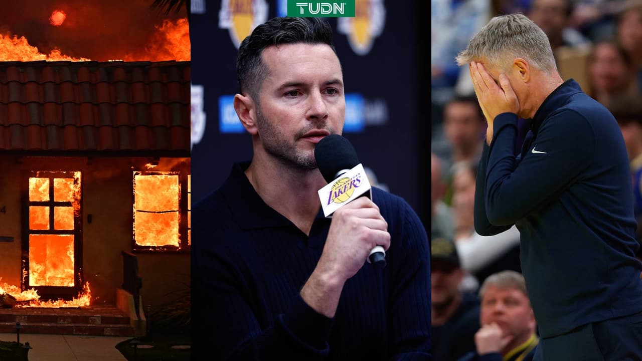 Coaches de Lakers y Warriors son afectados por los incendios en Los Angeles