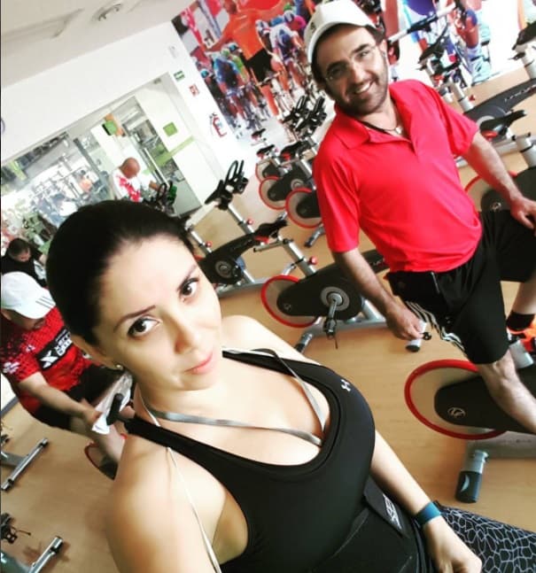 El estilo fit de Katya, logró que Vicente se preocupara más por su salud e hiciera ejercicio y cuidara su alimentación.