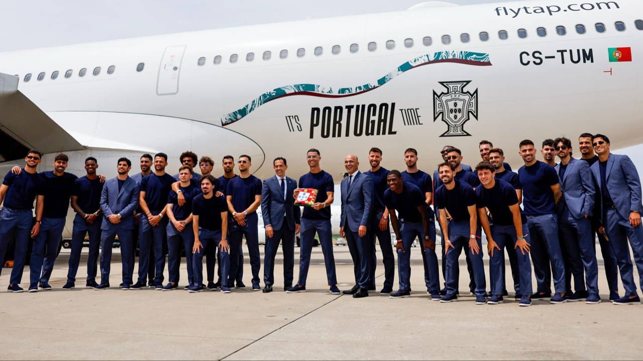 ¡Por la Copa! Portugal y Cristiano Ronaldo ya viajan a Estados Unidos para el Mundial 2026