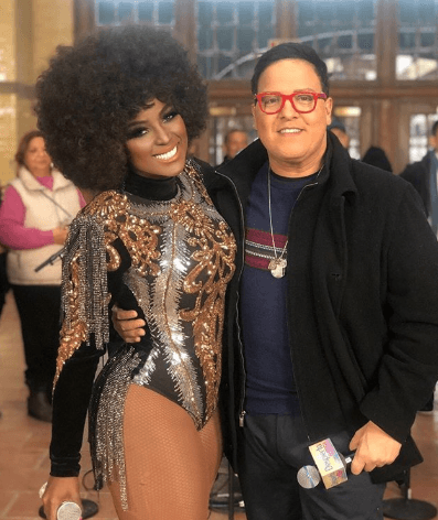 Raúl González estuvo con nostros y le tocó darle la bienvenida a Amara 'La Negra'.