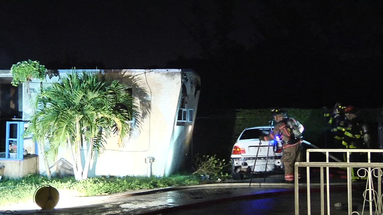 Mueren dos personas durante incendio en casa móvil en Fort Lauderdale