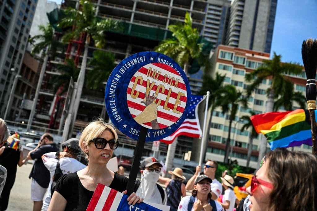 Trump se juramentó hace cuatro semanas como presidente por segunda ocasión.