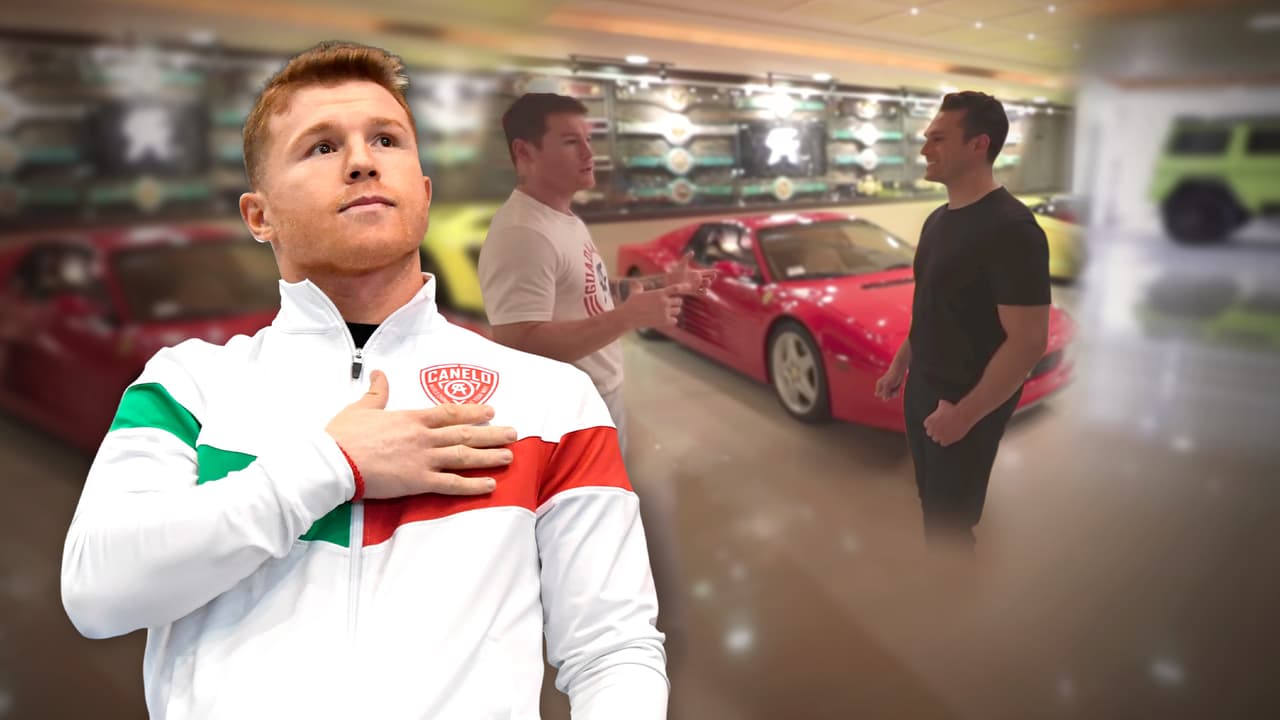 Graham Bensinger, un reconocido periodista norteamericano, recientemente estuvo con el pugilista en su mansión en Guadalajara, México. Canelo aprovechó su visita para mostrarle una de sus posesiones más especiales. Nada más y nada menos que un 
<b>Ferrari Testarossa</b>, un clásico deportivo italiano que había mantenido en secreto desde hace un tiempo.
<br>
<br>Mira el video sobre esta experiencia única junto uno de los íconos automotrices de la década de los 80.