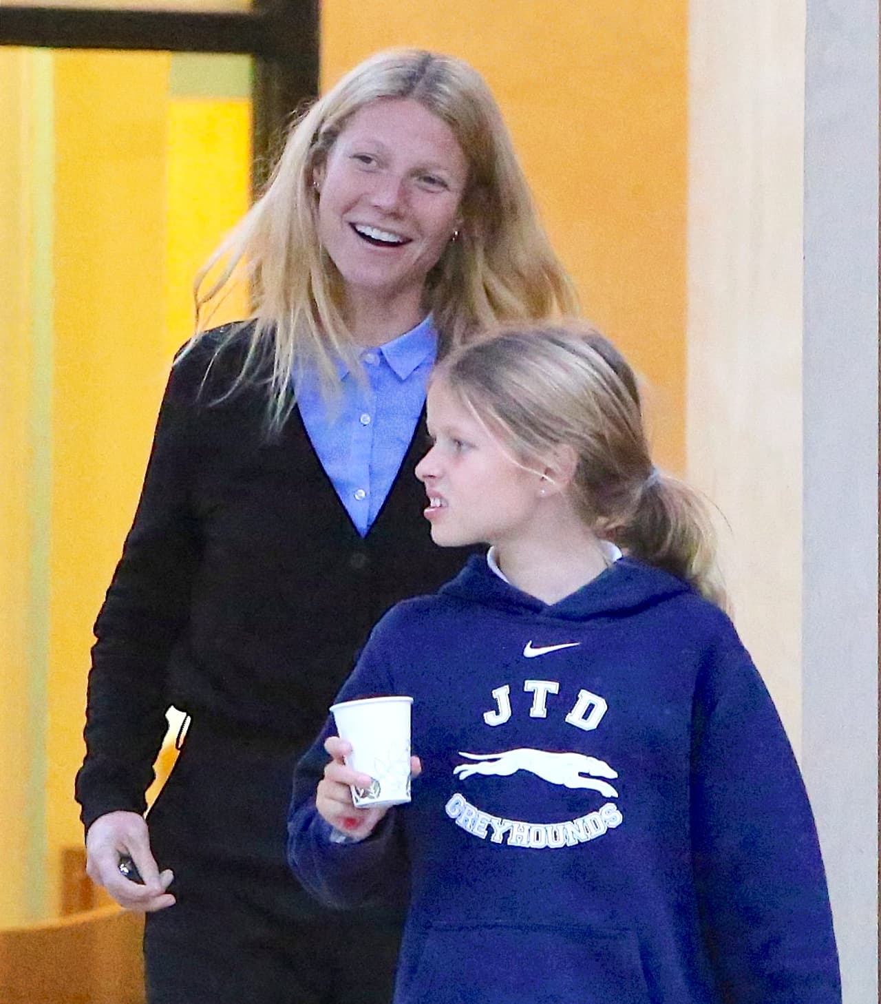 Más fotos de Gwyneth sin maquillaje.