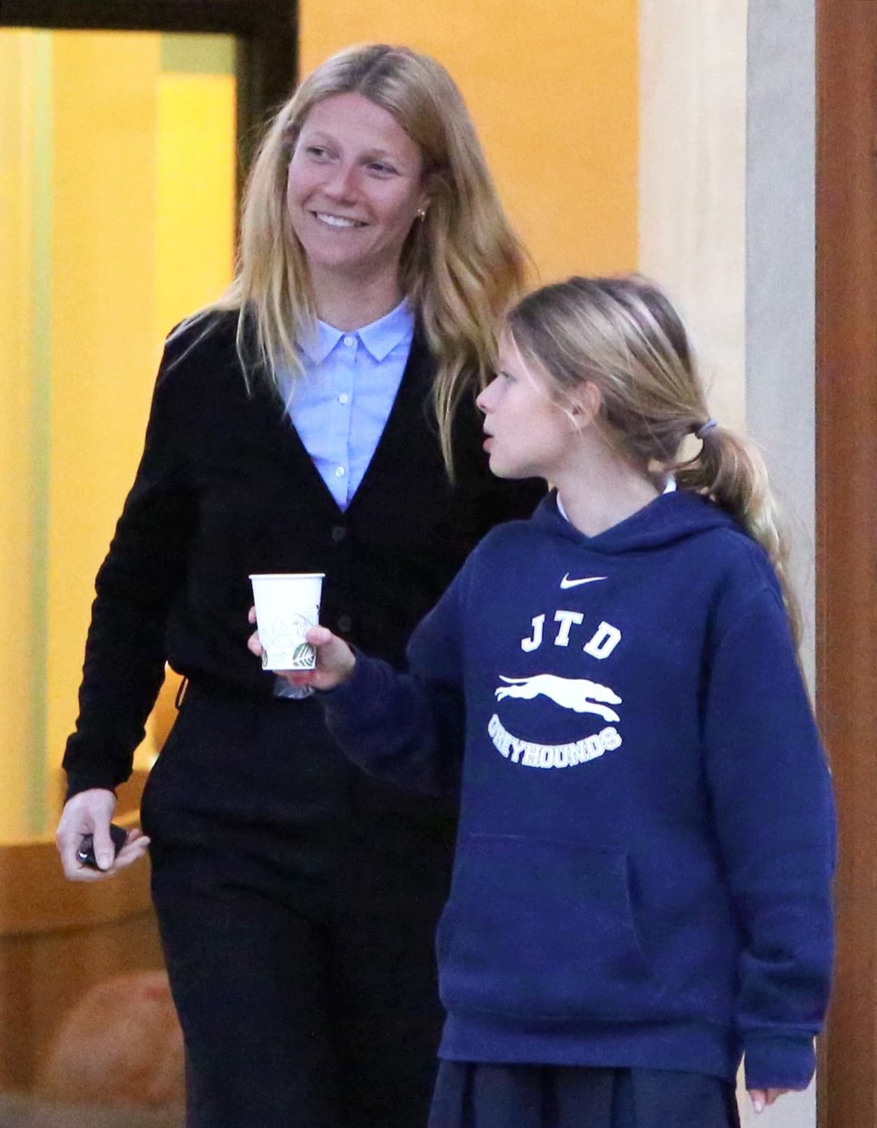Más fotos de Gwyneth sin maquillaje.
