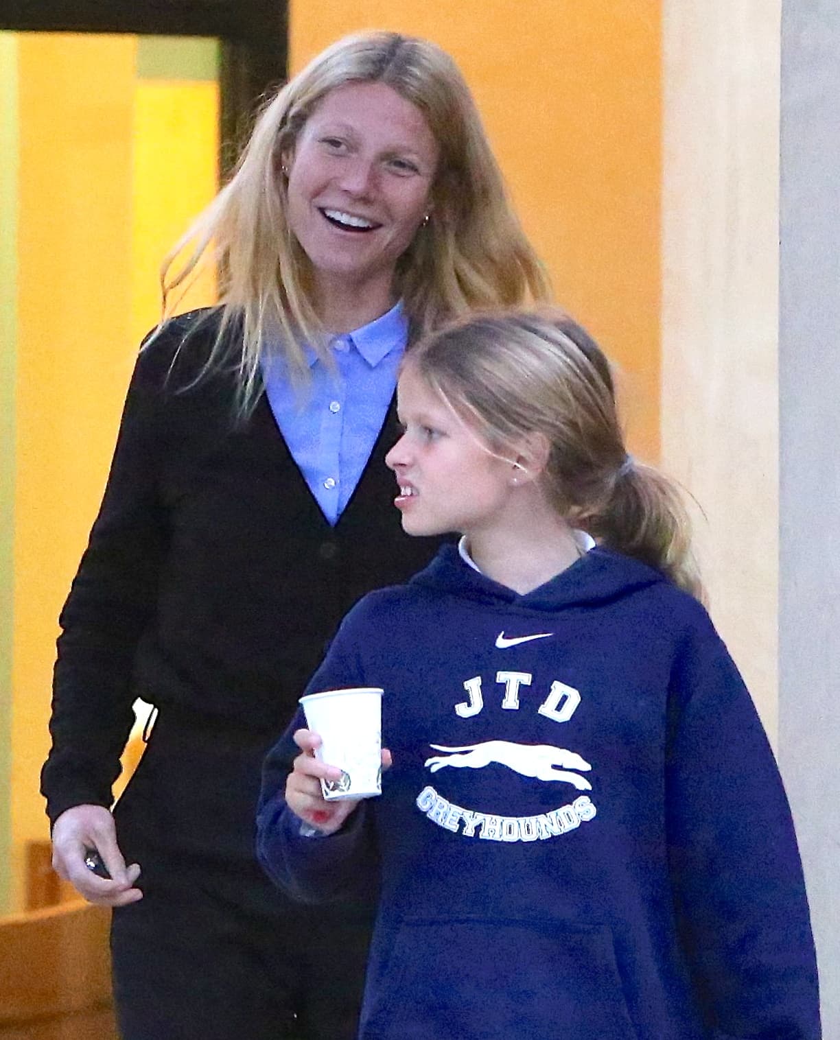 Más fotos de Gwyneth sin maquillaje.
