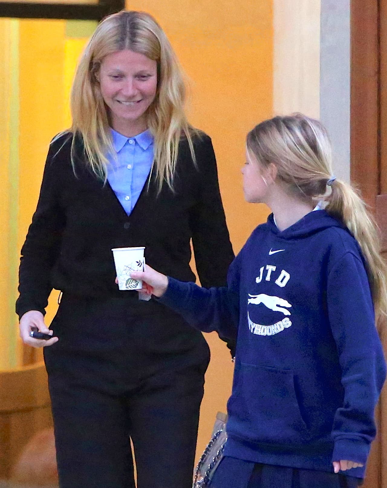 Más fotos de Gwyneth sin maquillaje.