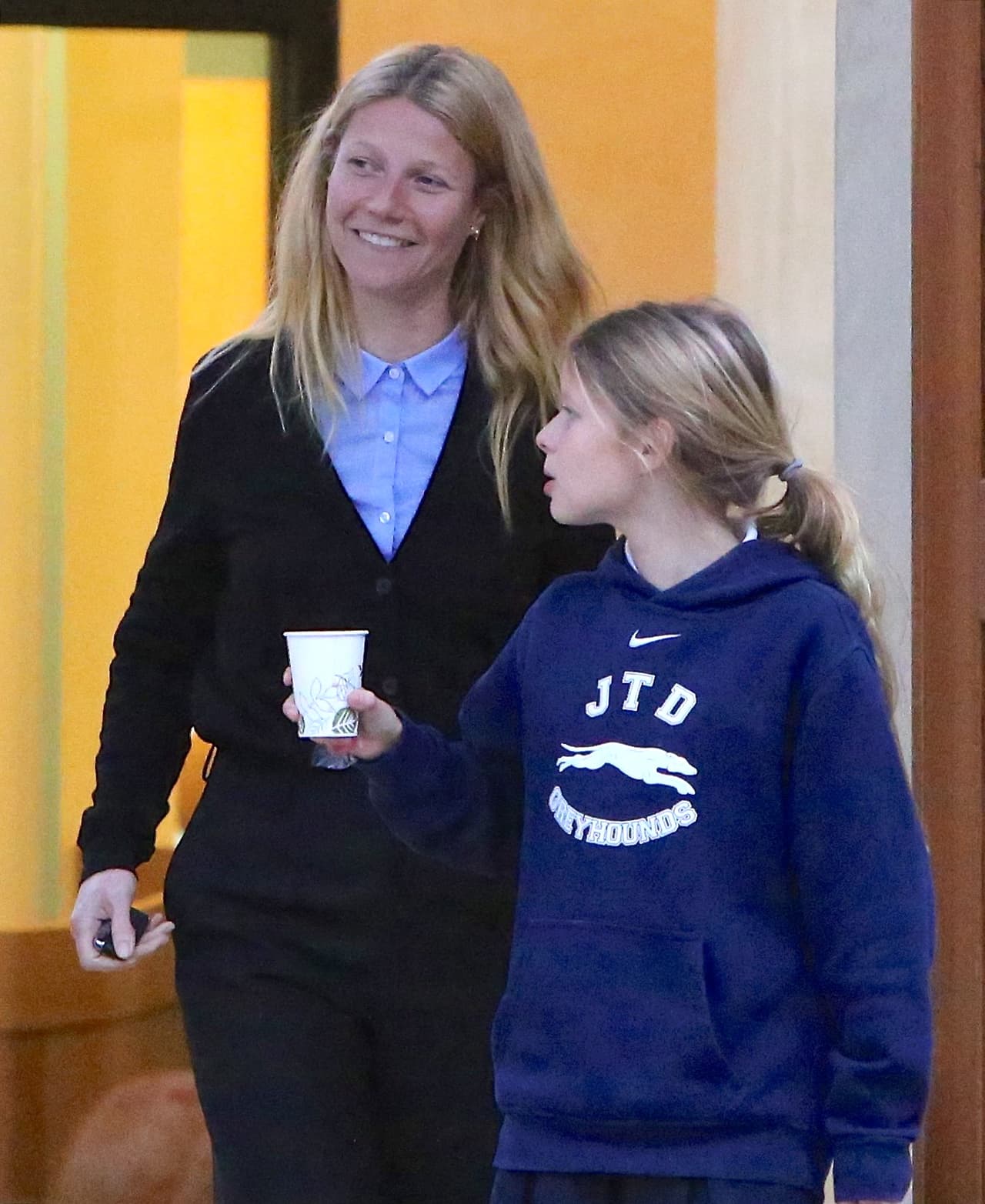 Más fotos de Gwyneth sin maquillaje.