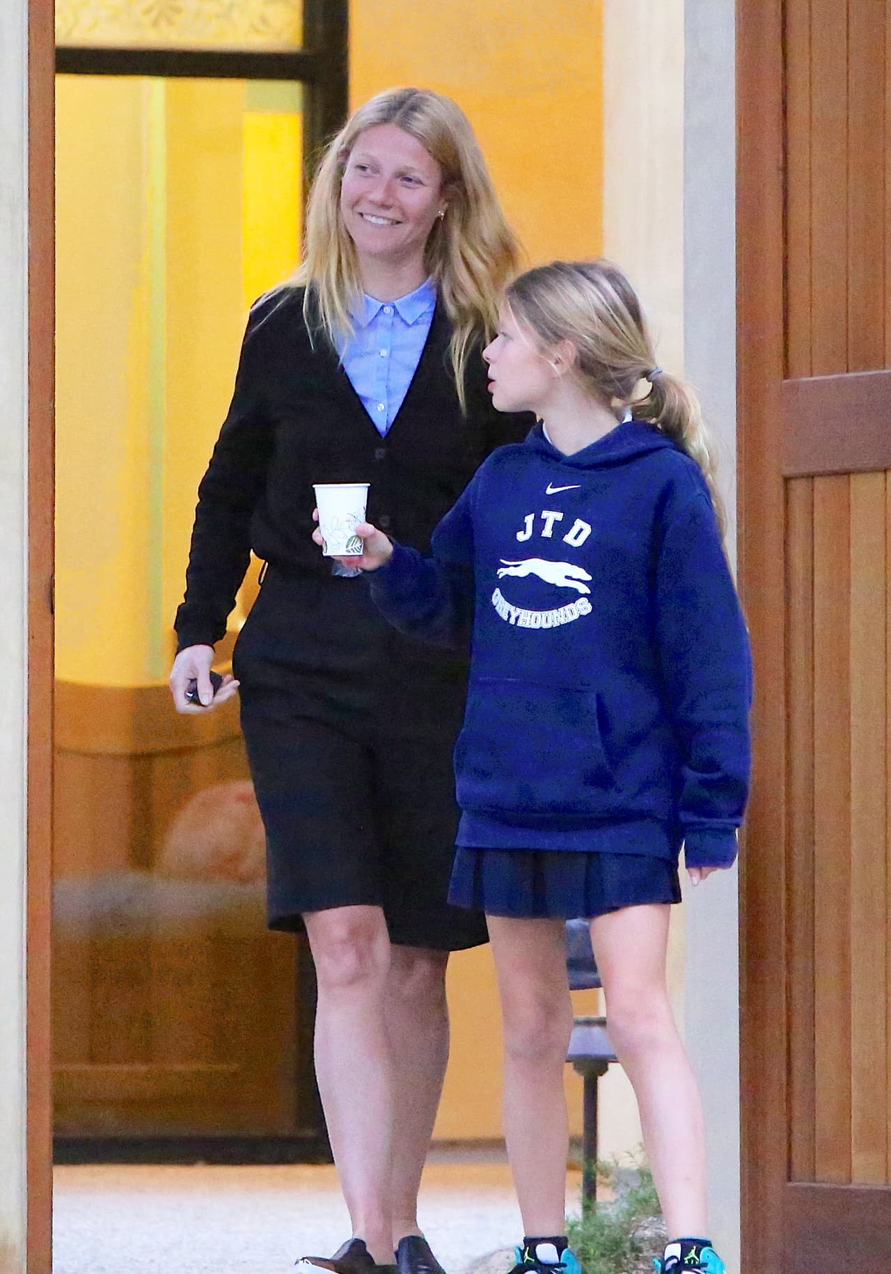 Más fotos de Gwyneth sin maquillaje.