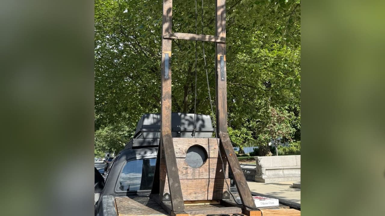 Preocupación en Washington D.C. luego del hallazgo de una guillotina cerca del Capitolio