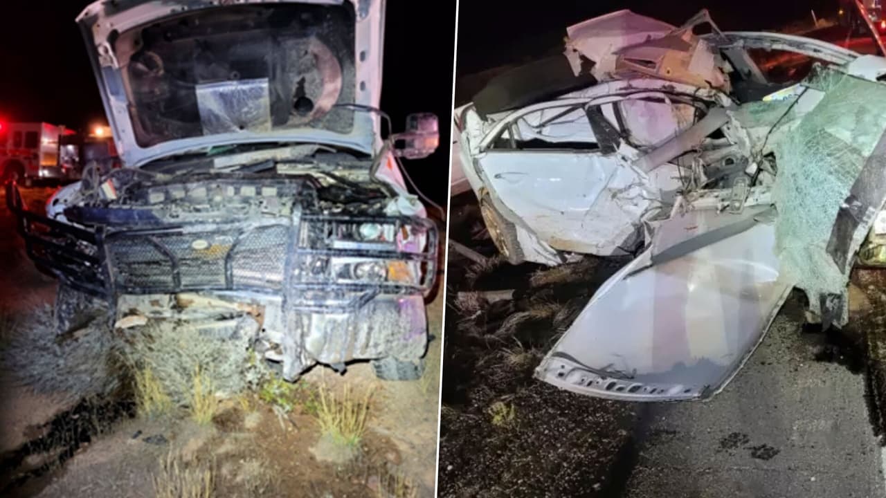 Conductor muere al chocar de frente contra otro auto en Utah
