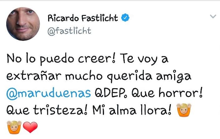 Ricardo Fastlicht compartió escena con Maru en 'Solo quiero hacerte feliz'.