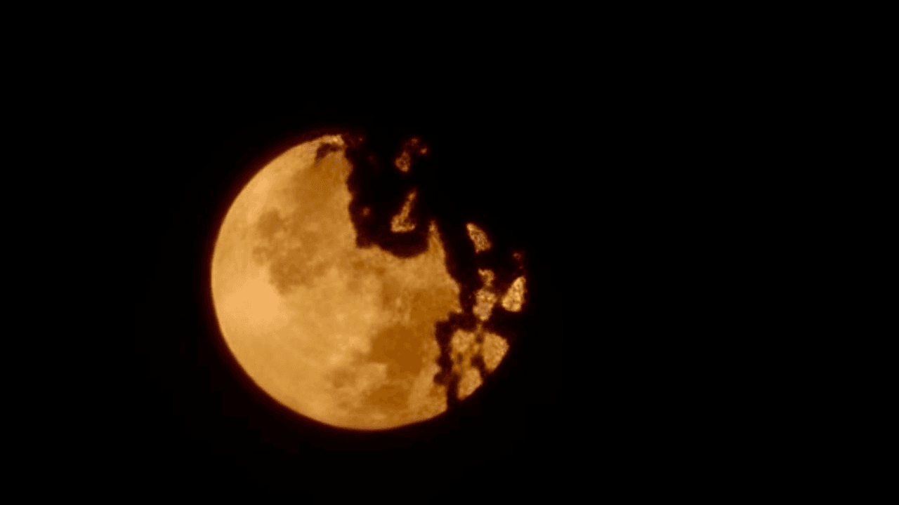 Este fenómeno ocurre cada tres años, y la siguiente vez que se podrá apreciar este agosto de 2023 será el día 30. Esta fotografía la compartió un televidente de
<i>Univision Austin</i>.