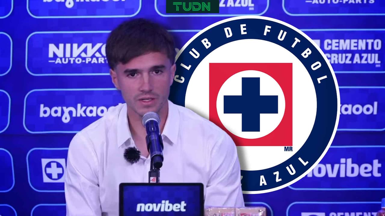 Agustín Palavecino es presentado de manera oficial con Cruz Azul