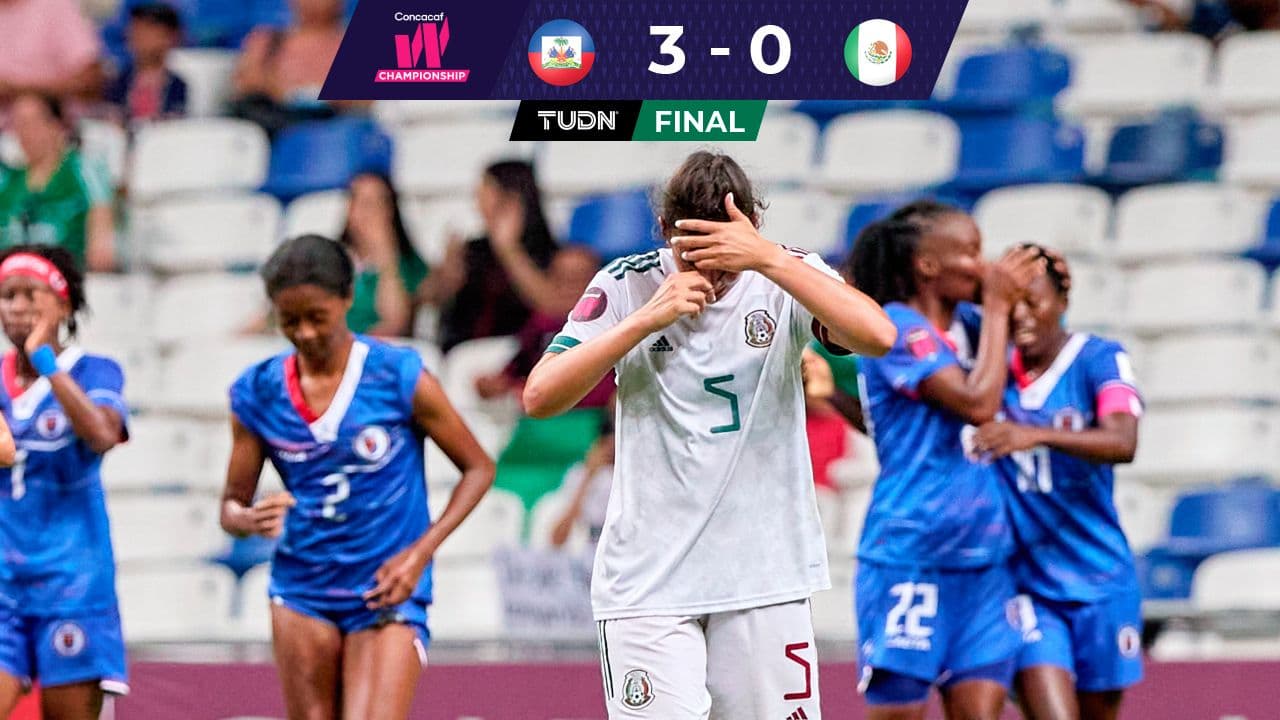 Haití 3-0 México en el Premundial Femenil: marcador y resultado