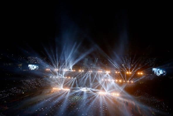 El medio tiempo fue uno de los momentos más esperados.