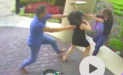 Mujer se apuñala a sí misma cuando intenta atacar con un cuchillo a su esposo y su cuñada