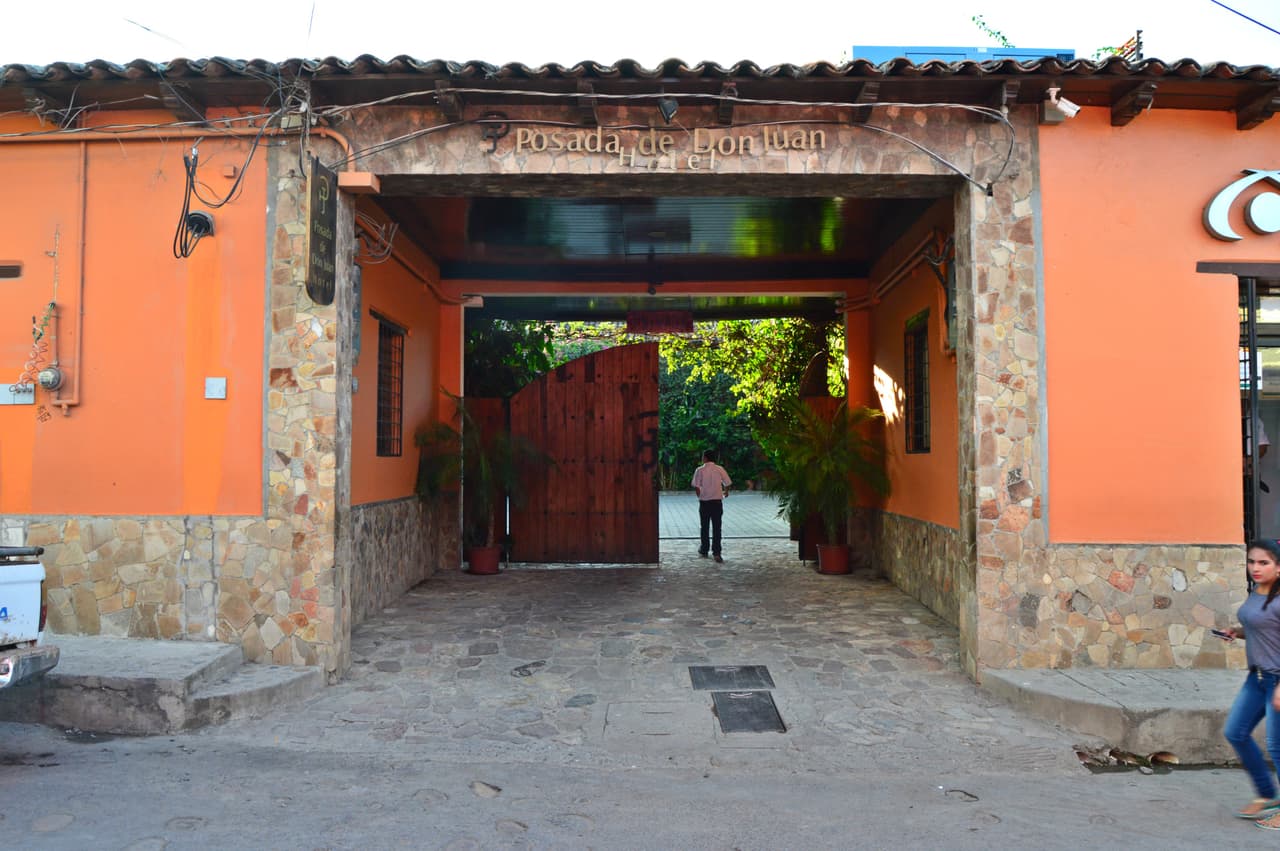 The Posada Don Juan in the town on Gracias in western Honduras, is owned by the family of president Juan Orlando Hernandez.