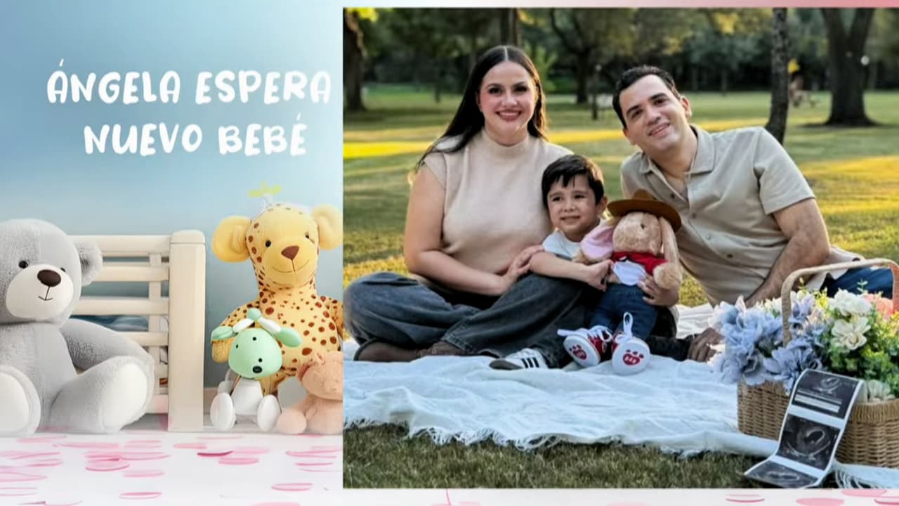 Angela del Río, experta del tiempo, anuncia en vivo su embarazo