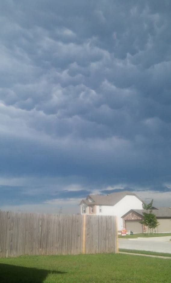 La audiencia compartió fotos de la zona tras el paso de la tormenta Bill.