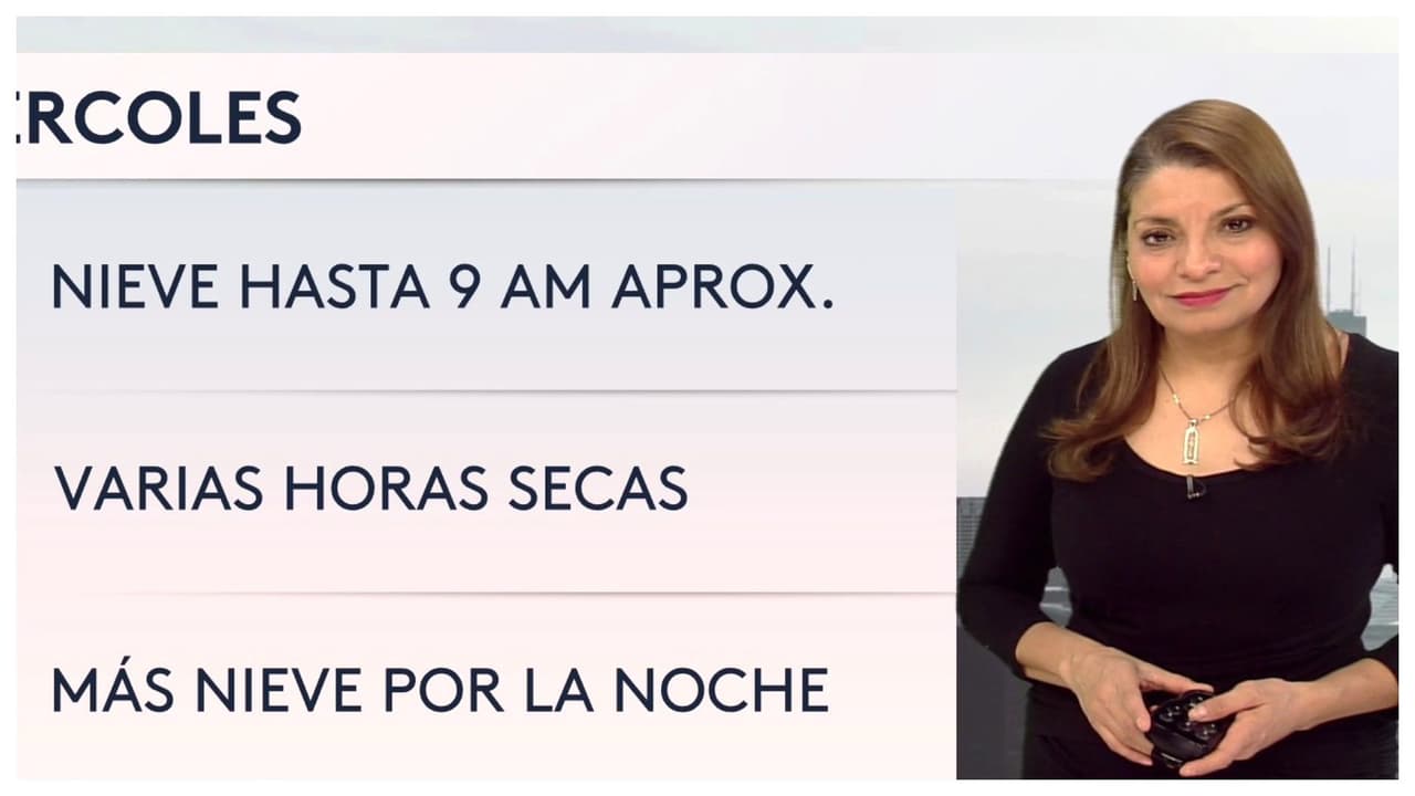 Pronóstico del tiempo hoy en Chicago: mañana menos fría de la semana, aunque se espera otra nevada