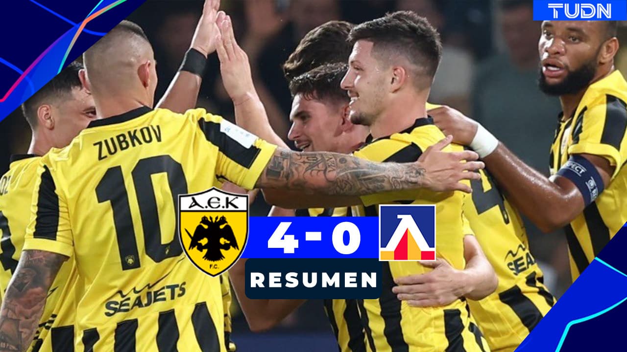 AEK golea al Levski y se mete con autoridad a la Champions