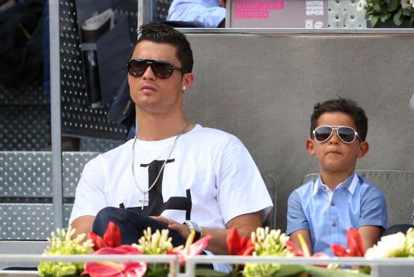 Ronaldo tiene un Jr. que le hace la vida más divertida y que comparte su alma 'fashionista'