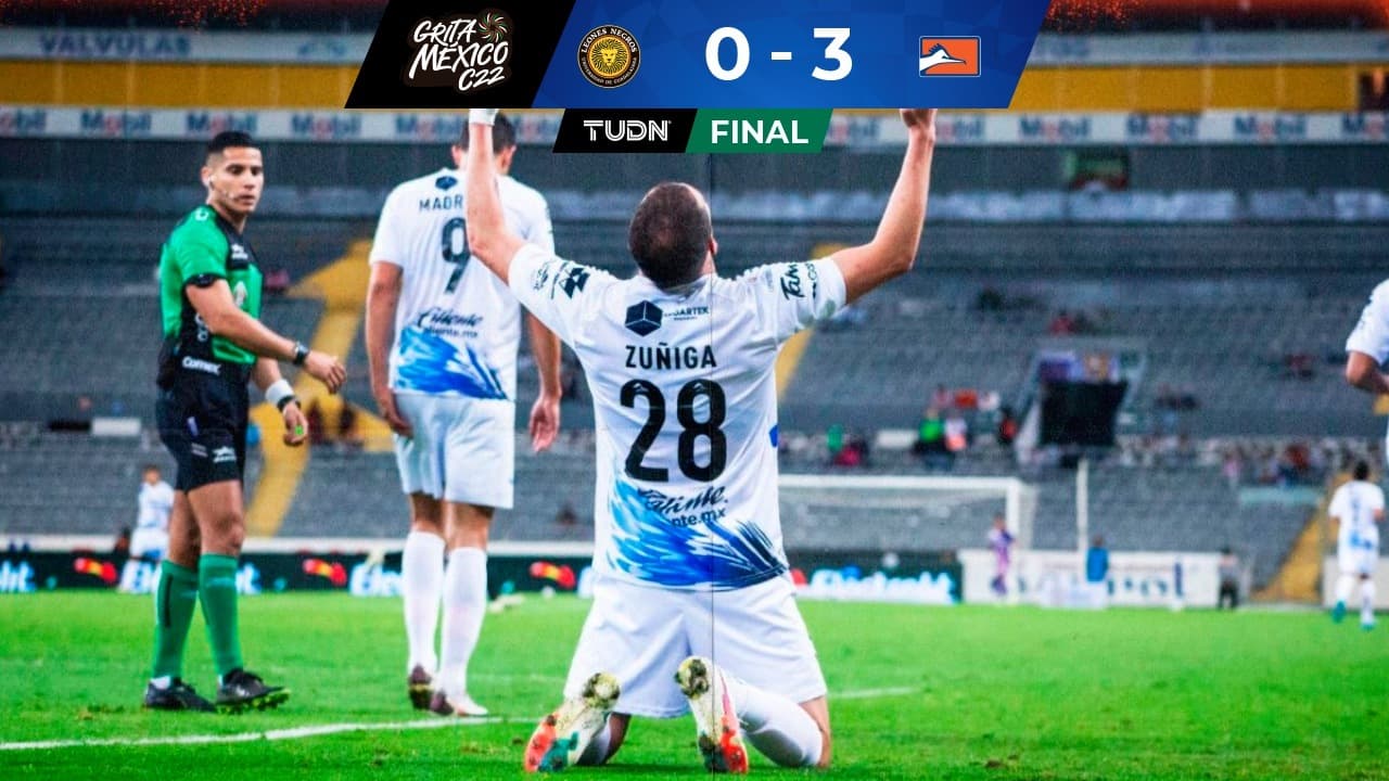 Dolorosa derrota de Leones Negros 0-3 ante Correcaminos en el Jalisco