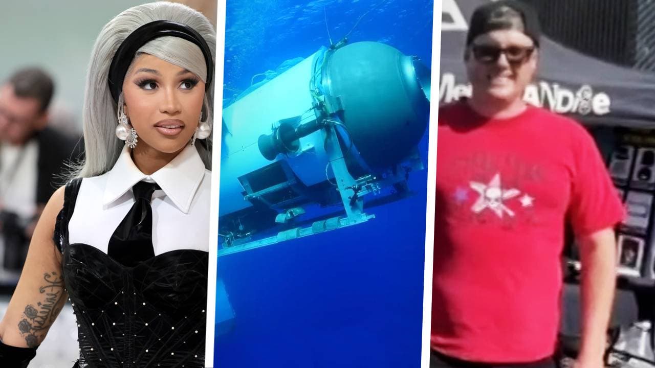Cardi B arremete contra familiar de billonario desaparecido en el submarino Titán