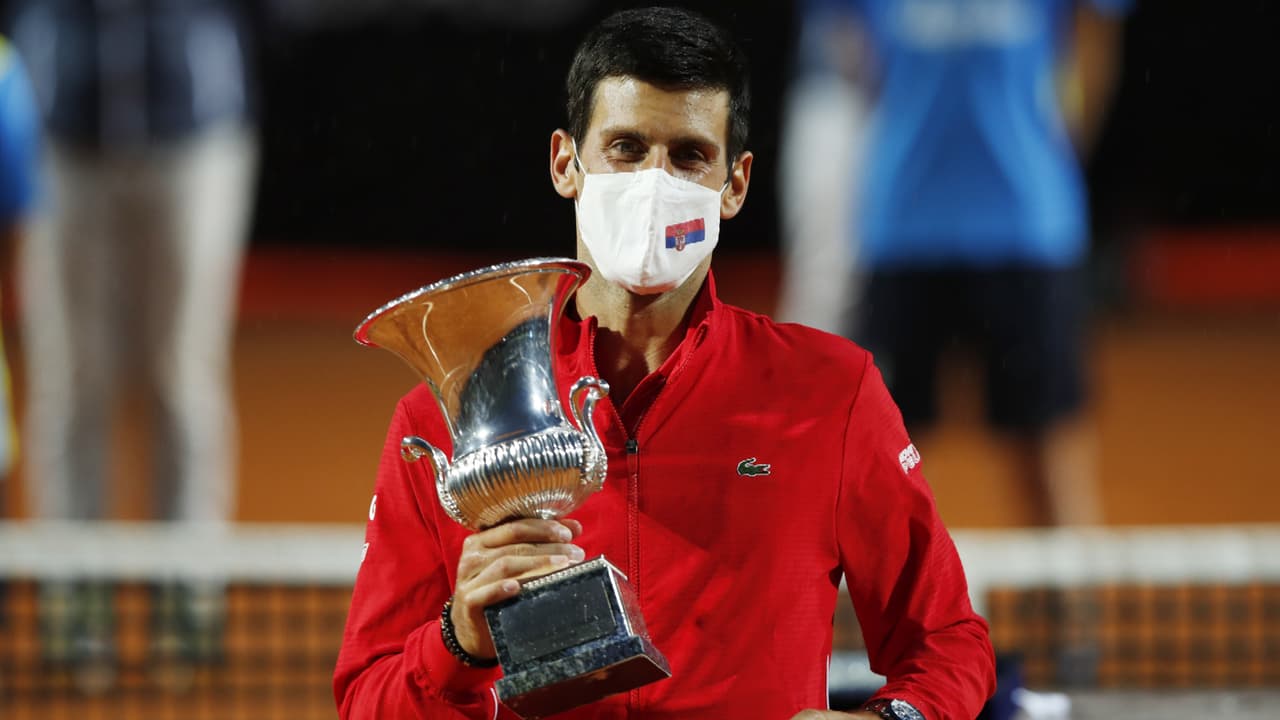 Suma Novak Djokovic 36 Masters 1000 tras ganar en Roma