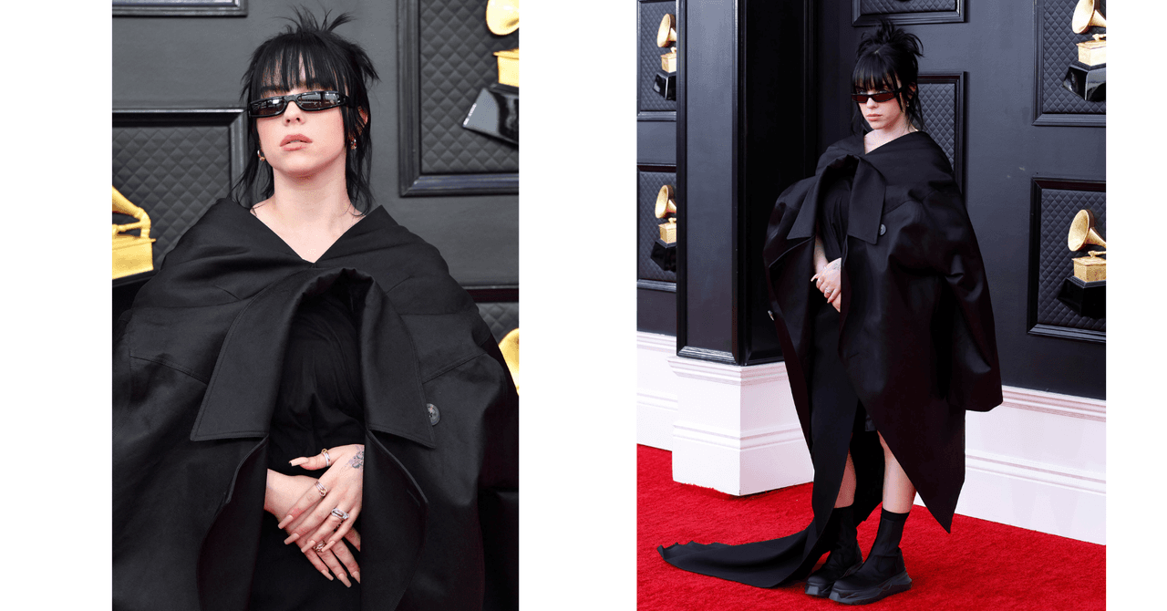 Billie Eilish en los Grammy 2022