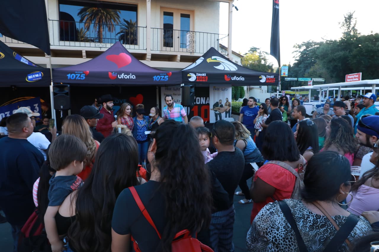 Quienes los acompañaron durante la tarde.