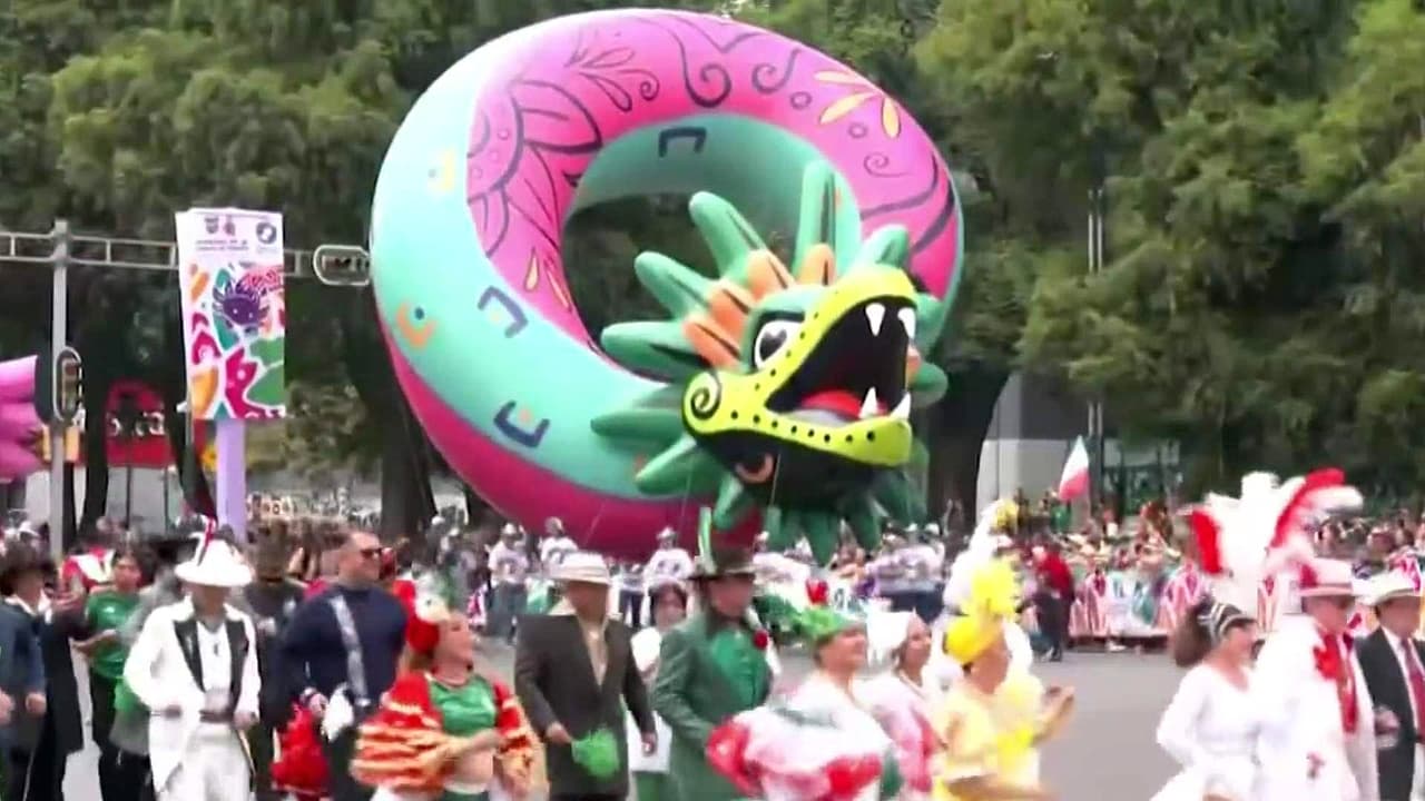Así se vive la Copa Mundial en la Ciudad de México, entre desfiles y festivales de futbol