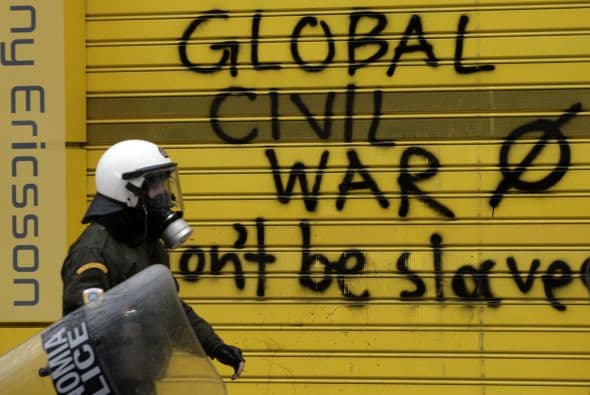 Estas medidas llevarán al país "a la ruina", pues se trata del "ataque más violento al sistema redistributivo de la riqueza", denunció GSEE en un comunicado.