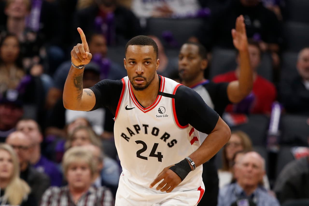 Norman Powell, de los Toronto Raptors.