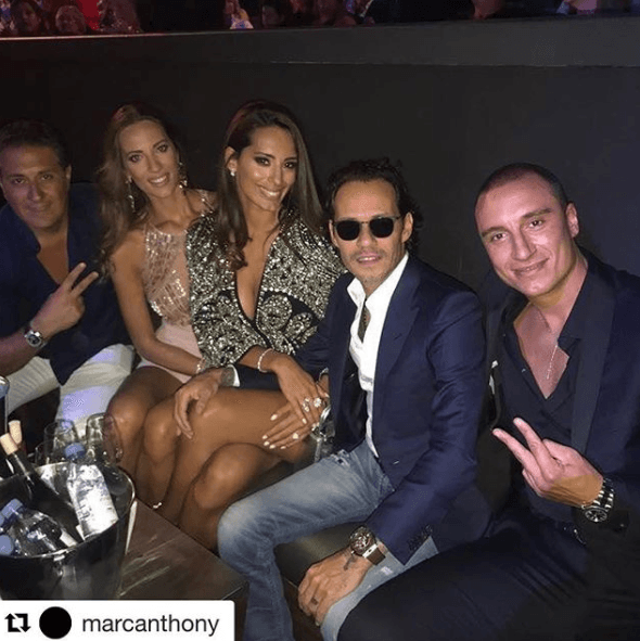 El puertorriqueño también ha compartido imágenes en sus redes sociales donde se le ve acompañado por su novia italiana.