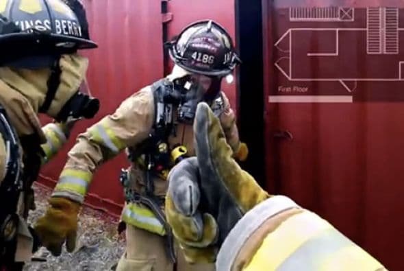 Google Glass ayuda a los bomberos