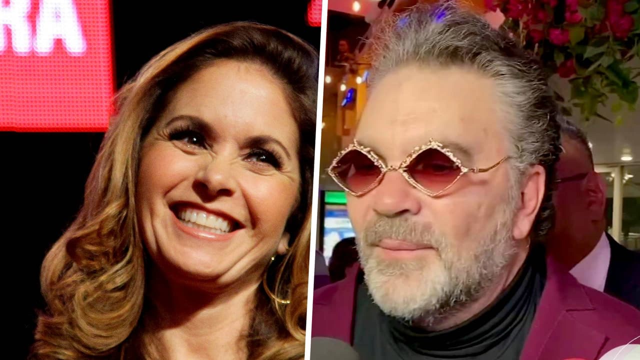 Mijares tiene una explicación para el beso que le dio Lucero en pleno concierto