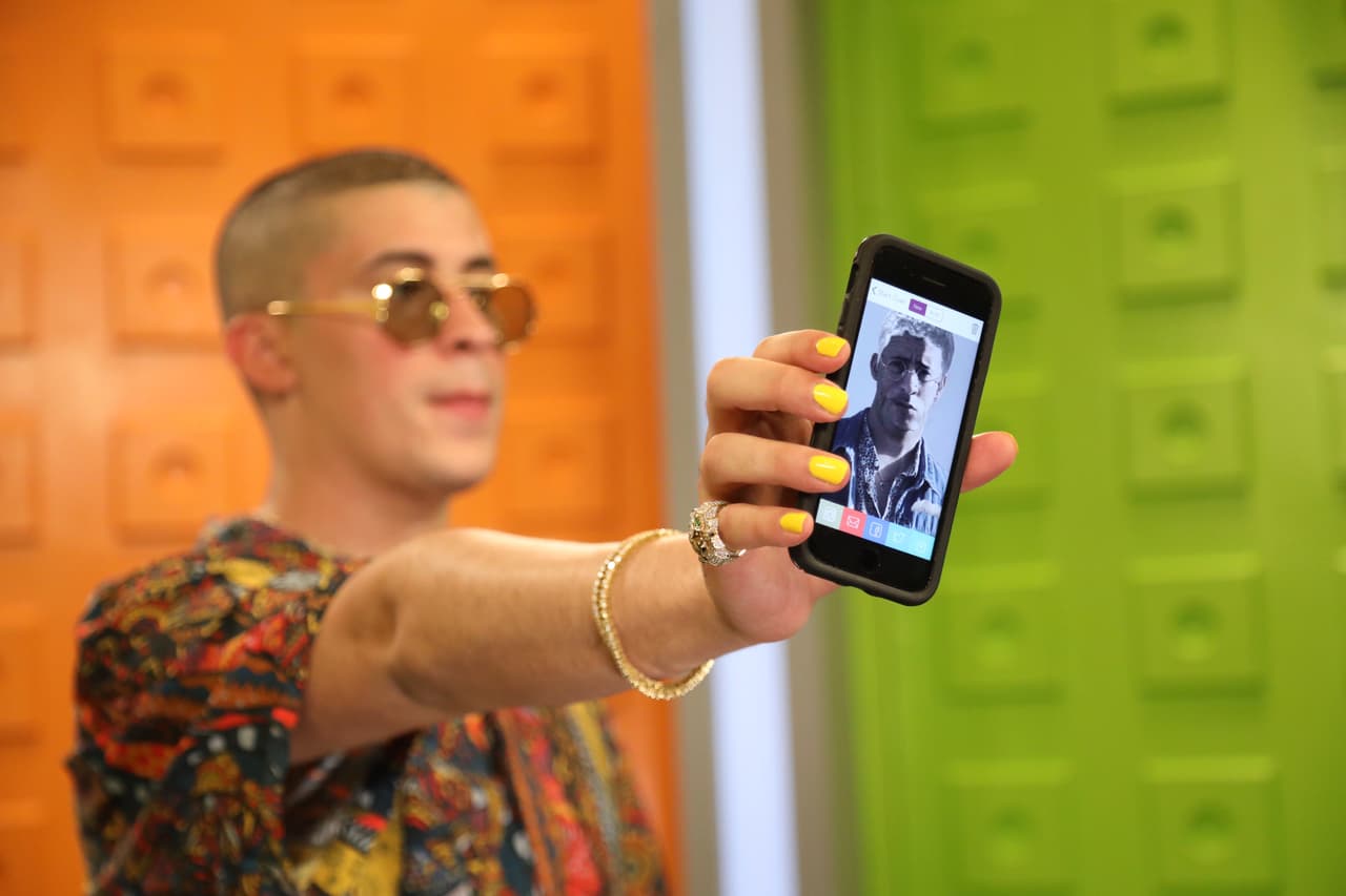 Este fue el resultado de la imagen de Bad Bunny.