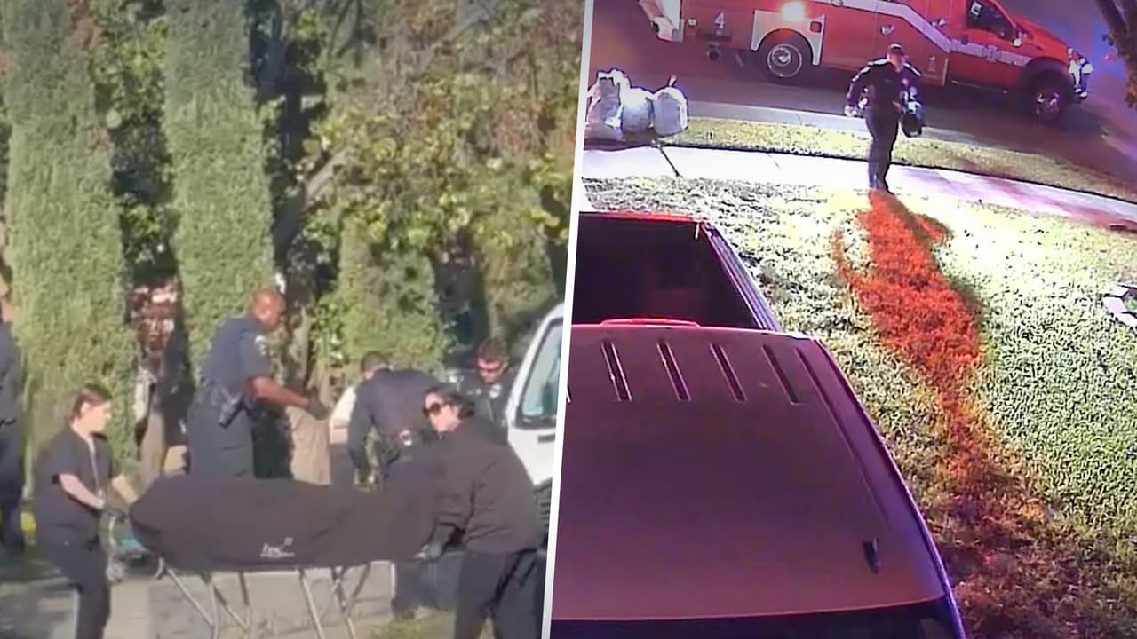 La familia García despertó con el cadáver de un desconocido atado a un árbol en su jardín en Irving