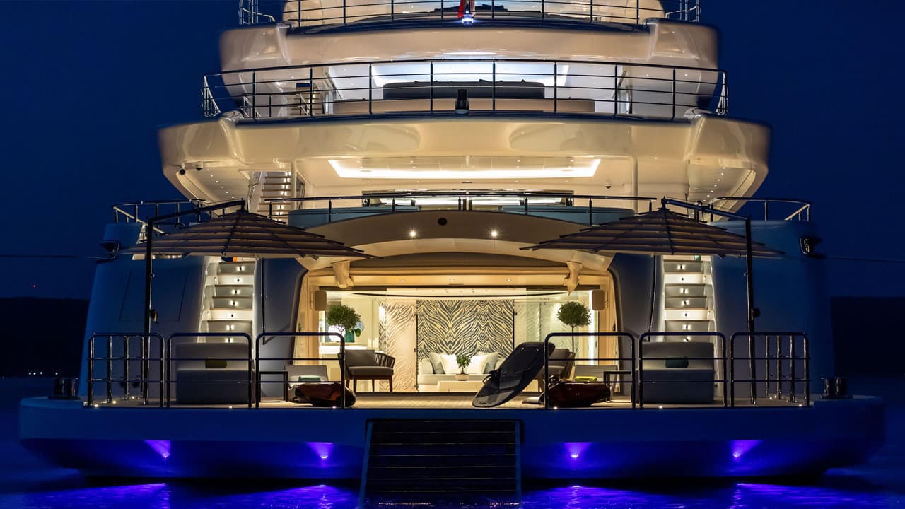 O'Pari, yate de lujo alquilado por Michael Jordan para pasar sus vacaciones por las costas de Croacia.