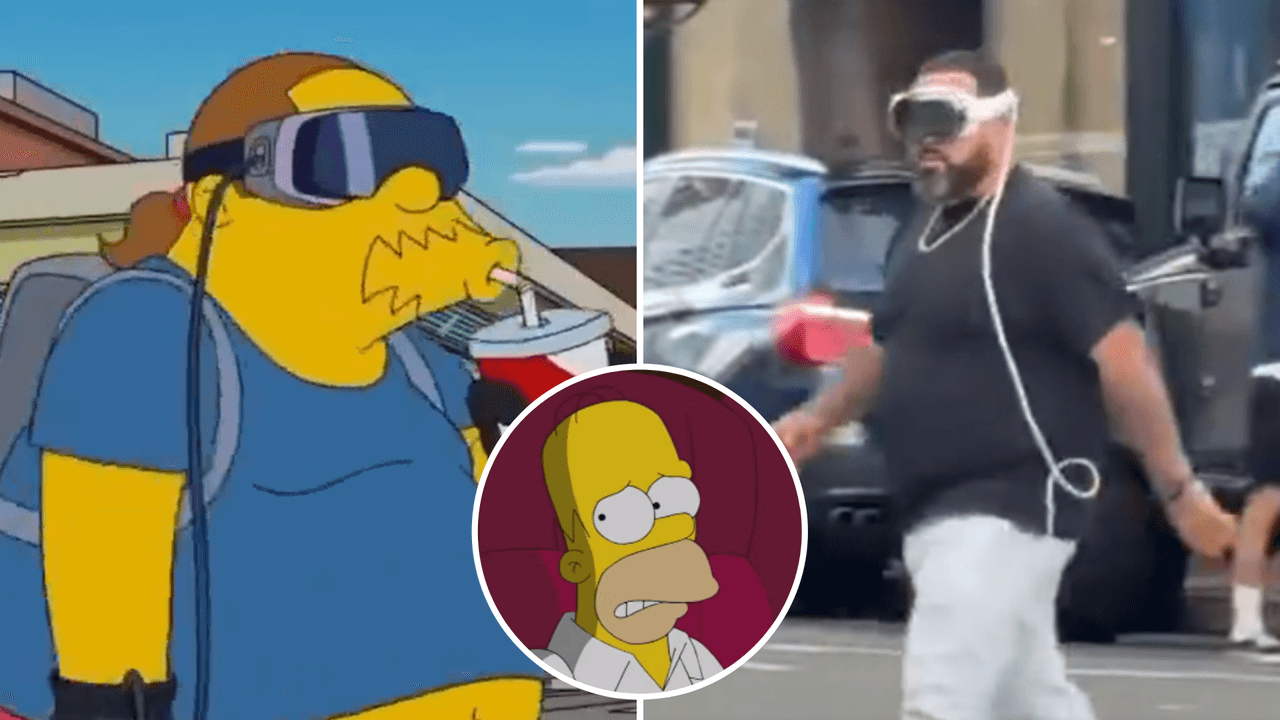‘Los Simpson’ ‘predijeron’ los lentes de realidad virtual de Apple: el episodio tiene un final alarmante