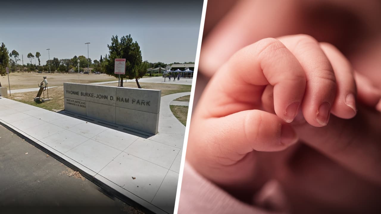 Abandonan a recién nacido en bote de basura de un baño en parque de Lynwood 