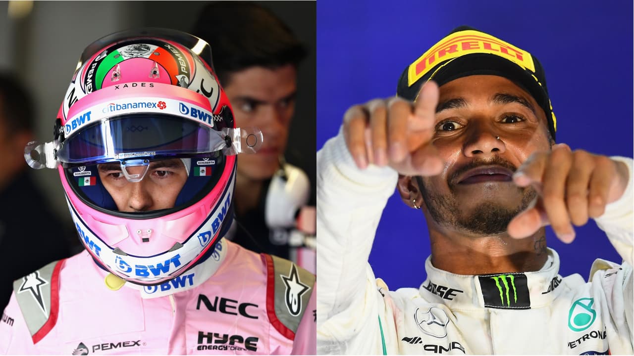 'Checo' Pérez fue el 'villano' en un GP de Singapur dominado por Hamilton